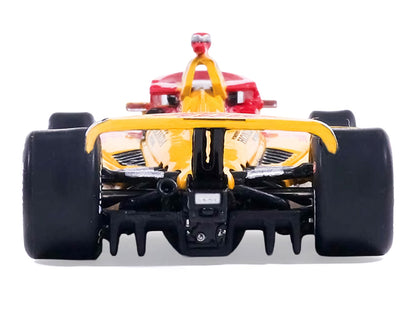 Dallara IndyCar #10 Alex Palou "DHL - Chip Ganassi Racing" Winner "Indianapolis 500" (2025) 1/64 Diecast Model by IXO Models