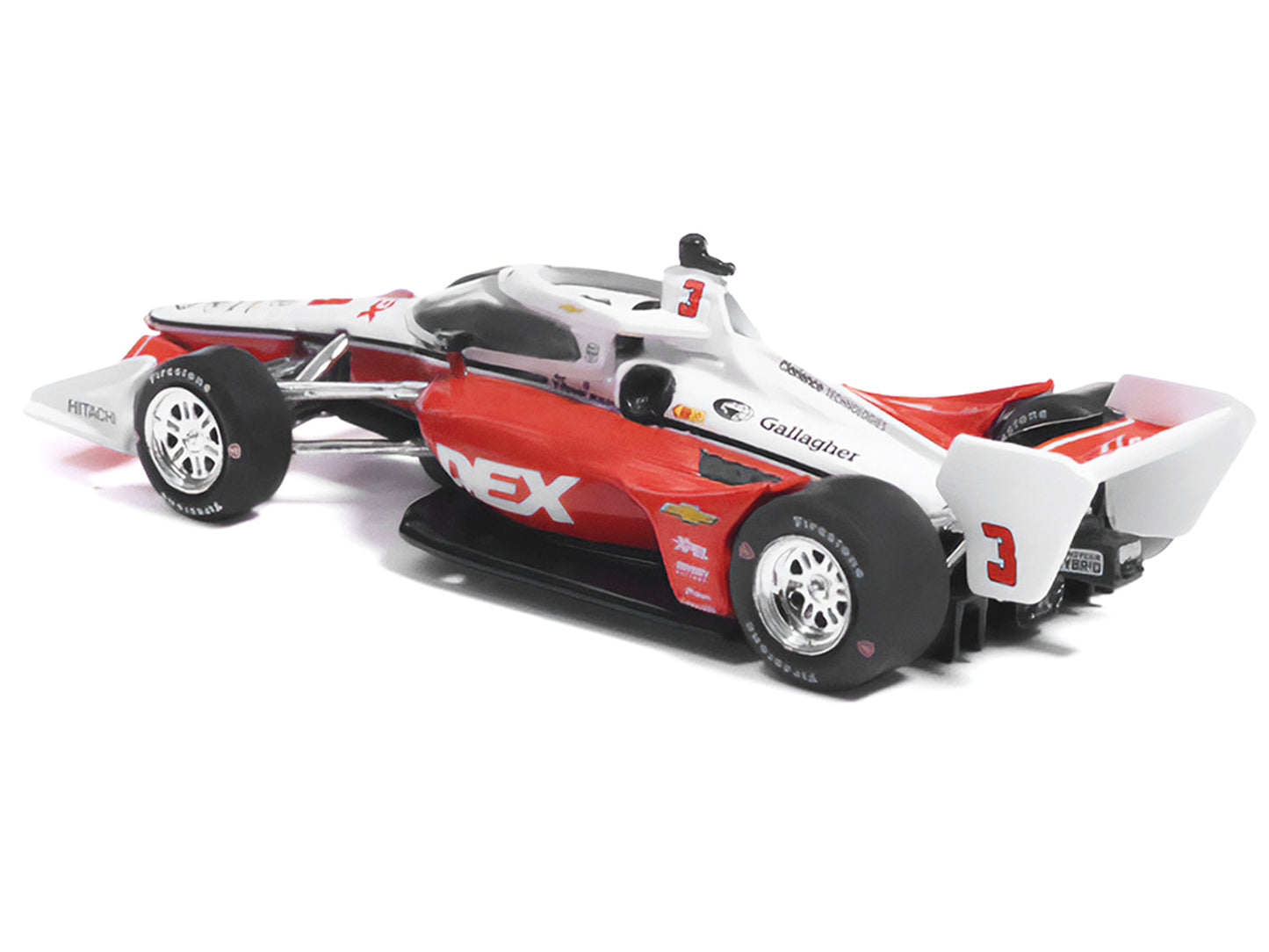Dallara IndyCar #3 Scott McLaughlin "DEX" Team Penske (Road Course Configuration) "NTT IndyCar Series" (2026) 1/64 Diecast Model by IXO Models