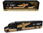 Indianapolis Motor Speedway Hauler Black and Gold 1/64 Diecast Model Car by IXO Models