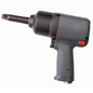 Ingersoll Rand 1/2 Inch Air Impact Wrench, 2 Inch Ext Anvil, Heavy Duty, 650 ft-lb Torque, Friction Ring Retainer, Pistol Grip