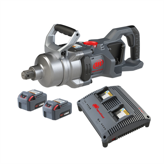 Ingersoll Rand 1 Inch 20V Cordless Impact Wrench 2 Battery Kit, 2600 ft-lb