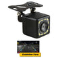 Installation Solution Car Rear View Camera 12 LED Lights with Guideline View