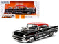 1957 Chevrolet Bel Air Black with Red Top "Pete's Auto Body: Widow" "Bigtime Muscle" Series 1/24 Diecast Model Car by Jada <h2>1957 Jada</h2> <p>High-quality perfect for collectors and enthusiasts. Fe