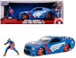 2006 Ford Mustang GT with Captain America Diecast Figurine "Avengers" "Marvel" Series 1/24 Model Car by Jada <h2>2006 Jada</h2> <p>High-quality perfect for collectors and enthusiasts. Features detaile