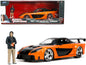 1995 Mazda RX-7 Widebody RHD (Right Hand Drive) Orange Metallic and Black with Han Diecast Figurine "The Fast the Furious: Tokyo Drift" (2006) Movie 1/24 Model Car by Jada <h2>1995 Jada</h2> <p>High-q