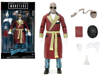 The Invisible Man 6" Moveable Figure with Accessories and Alternate Head Hands "Universal Monsters" Series by Jada <h2>The Jada</h2> <p>High-quality diecast model car perfect for collectors enthusiast
