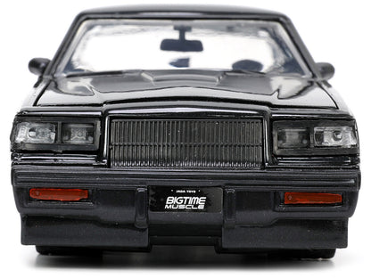 1987 Buick Grand National Black Metallic "Blackbird" "Bigtime Muscle" Series 1/24 Diecast Model Car by Jada <h2>1987 Jada</h2> <p>High-quality perfect for collectors and enthusiasts. Features detailed