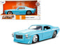 1971 Chevrolet Camaro Z/28 Light Blue with White Stripes "Bigtime Muscle" Series 1/24 Diecast Model Car by Jada <h2>1971 Jada</h2> <p>High-quality perfect for collectors and enthusiasts. Features deta