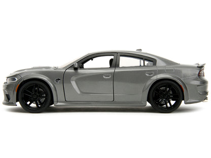 2021 Dodge Charger SRT Hellcat Gray Metallic "Fast X" (2023) Movie & Furious" Series 1/24 Diecast Model Car by Jada <h2>2021 Jada</h2> <p>High-quality perfect for collectors and enthusiasts. Features