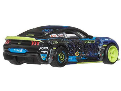 Hot Wheels 2024 Ford Mustang RTR Spec 5-FD Dark Blue with Graphics "Circuit Legends" Series Diecast Model Car by <h2>2024 Wheels</h2> <p>High-quality perfect for collectors and enthusiasts. Features d