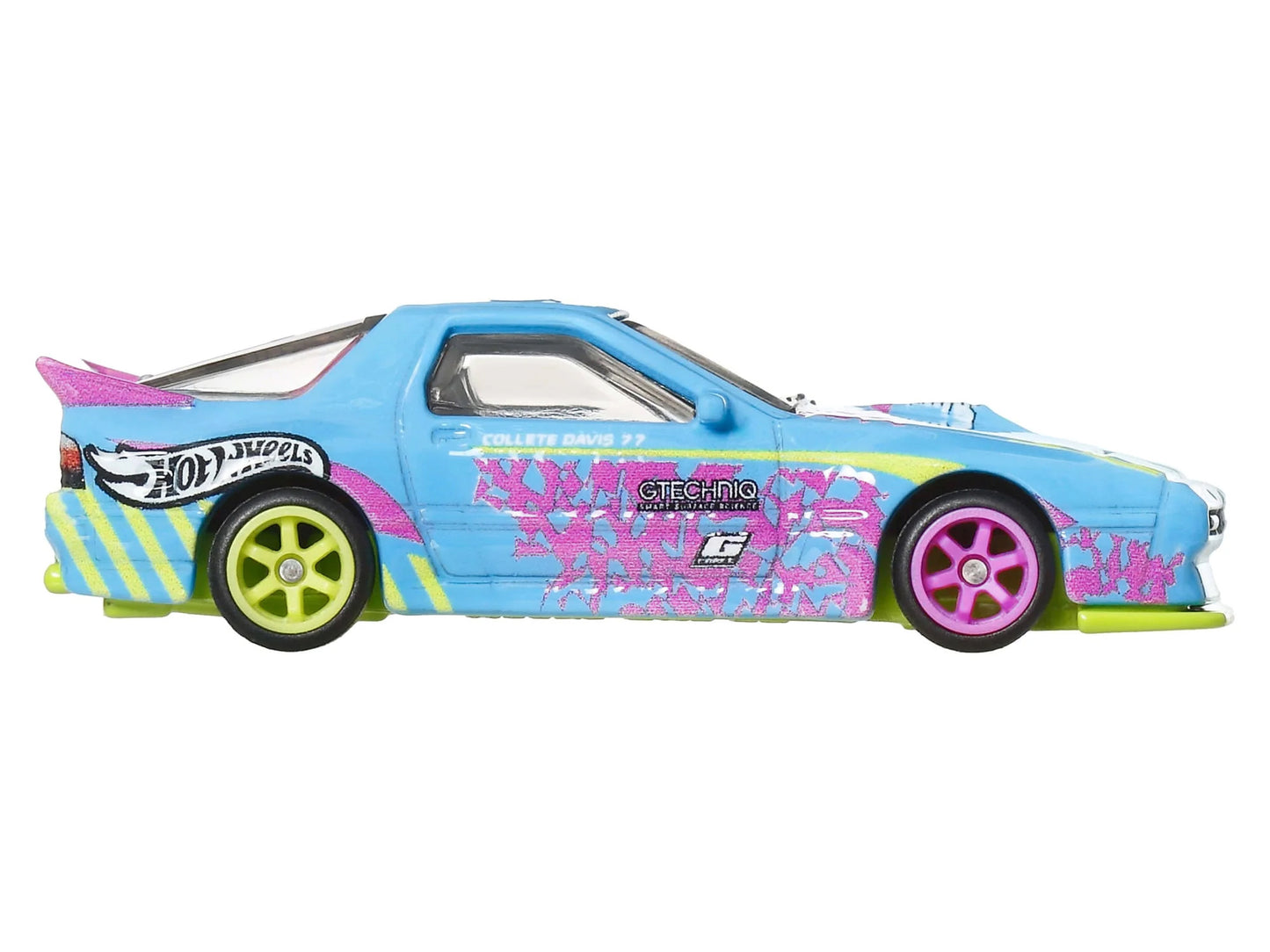 Hot Wheels Mazda RX7 FC PANDEM Blue with Graphics "Silhouettes" Series Diecast Model Car by <h2>Mazda Wheels</h2> <p>High-quality perfect for collectors and enthusiasts. Features detailed interior ext