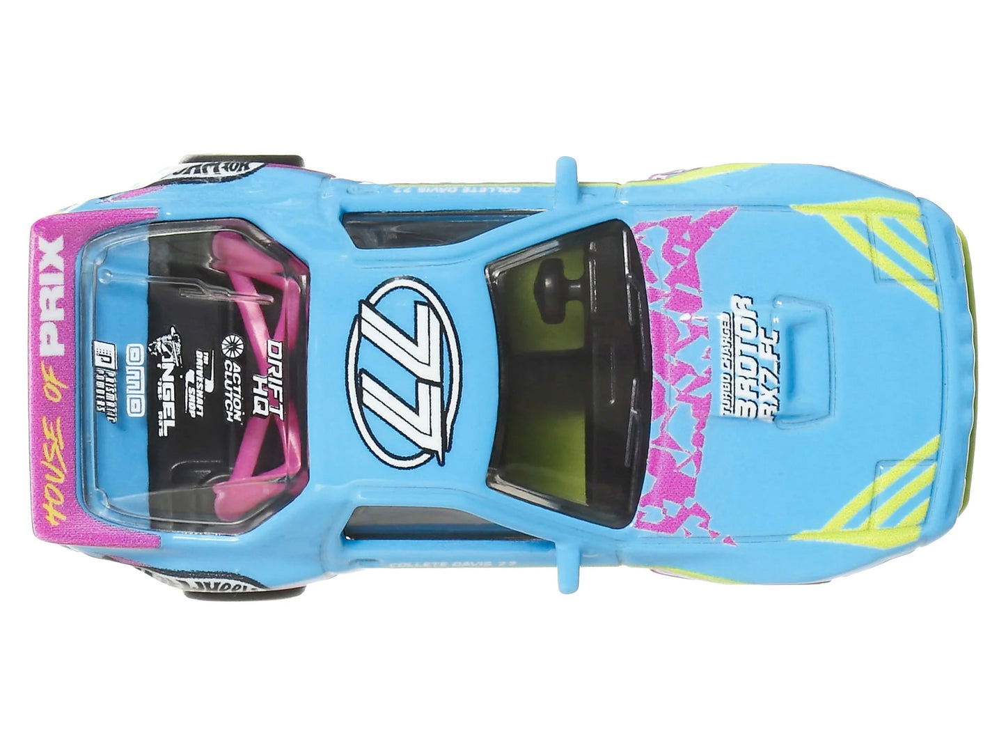 Hot Wheels Mazda RX7 FC PANDEM Blue with Graphics "Silhouettes" Series Diecast Model Car by <h2>Mazda Wheels</h2> <p>High-quality perfect for collectors and enthusiasts. Features detailed interior ext