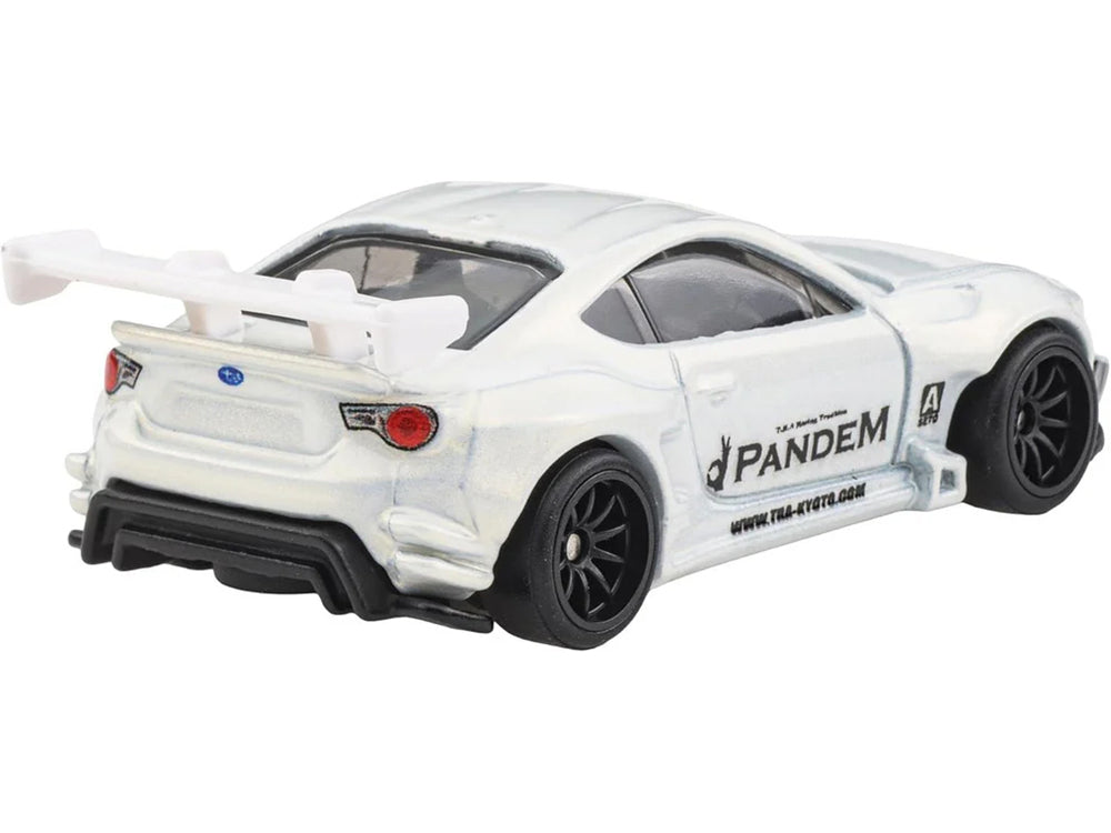 Hot Wheels Subaru BRZ Pandem RHD (Right Hand Drive) White Metallic "Circuit Legends" Series Diecast Model Car by <h2>Subaru Wheels</h2> <p>High-quality perfect for collectors and enthusiasts. Features