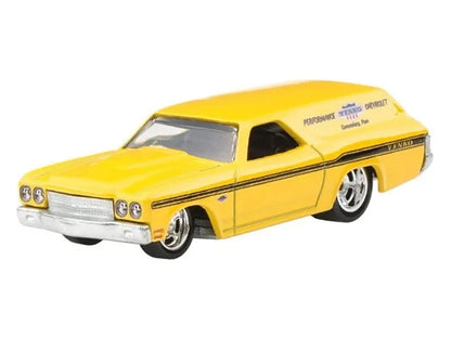 Hot Wheels 1970 Chevrolet Chevelle SS Wagon "Yenko" Yellow "Fast Wagons" Series Diecast Model Car by <h2>1970 Wheels</h2> <p>High-quality perfect for collectors and enthusiasts. Features detailed inte