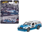 Hot Wheels Volvo 850 Estate Wagon #25 Blue and White "Fast Wagons" Series Diecast Model Car by <h2>Volvo Wheels</h2> <p>High-quality perfect for collectors enthusiasts. Features detailed interior exte