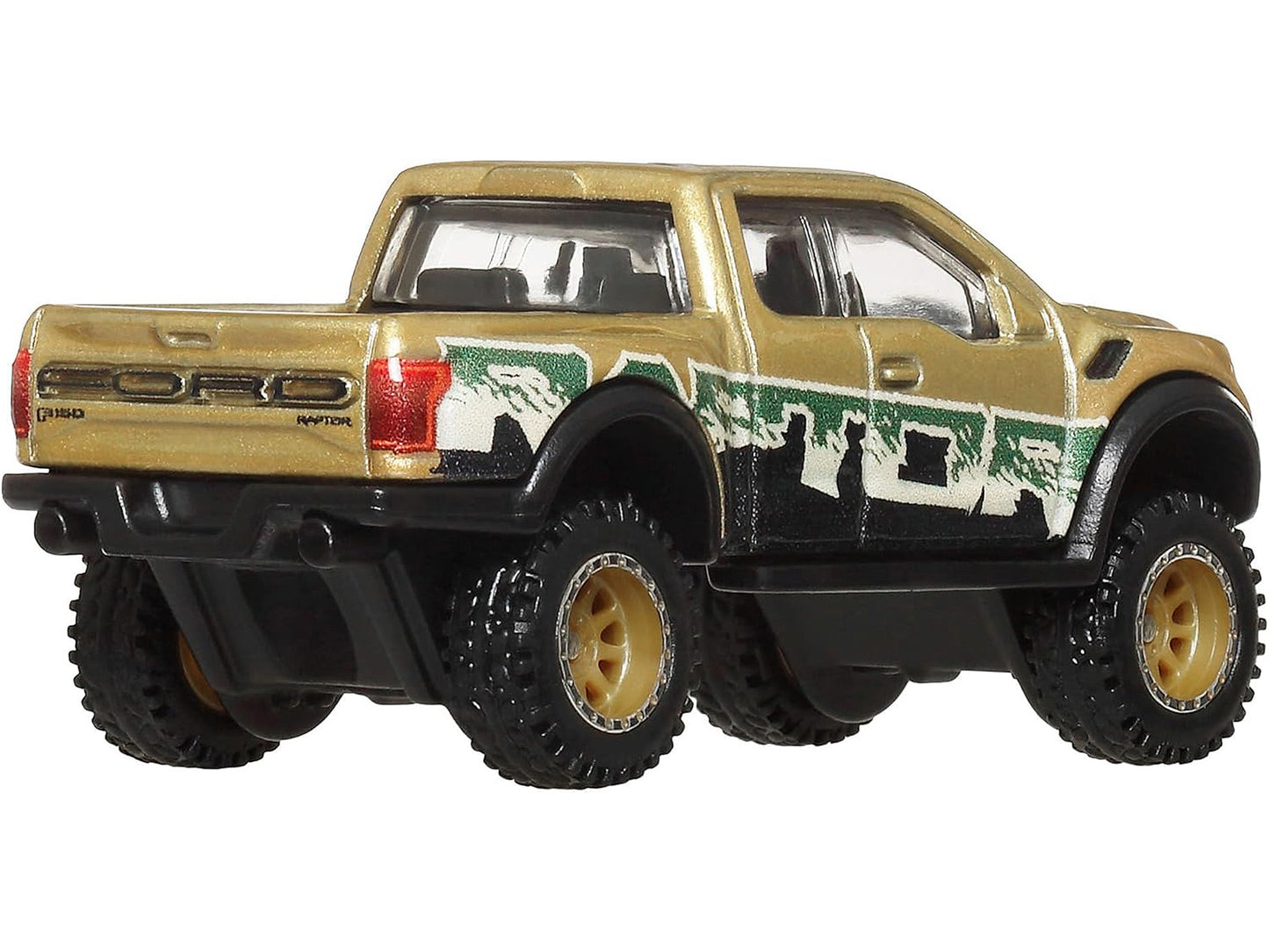 Hot Wheels 2017 Ford F-150 Raptor Pickup Truck Gold Metallic with Graphics "HW Off Road" Series Diecast Model Car by <h2>2017 Wheels</h2> <p>High-quality perfect for collectors and enthusiasts. Featur