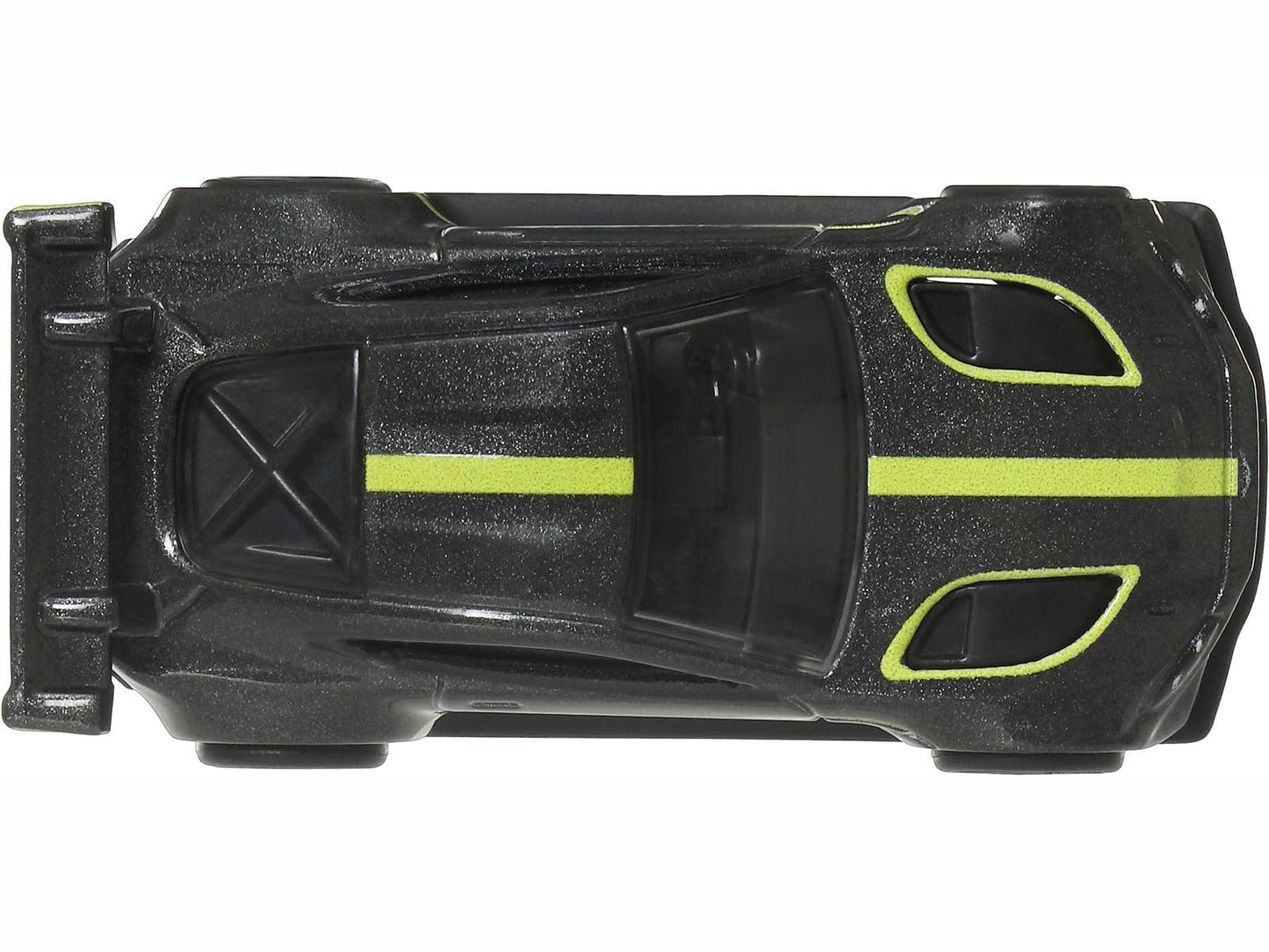 Hot Wheels Aston Martin Vantage GTE Dark Gray Metallic with Lime Green Stripes "Euro Speed" Series Diecast Model Car by <h2>Aston Wheels</h2> <p>High-quality perfect for collectors and enthusiasts. Fe