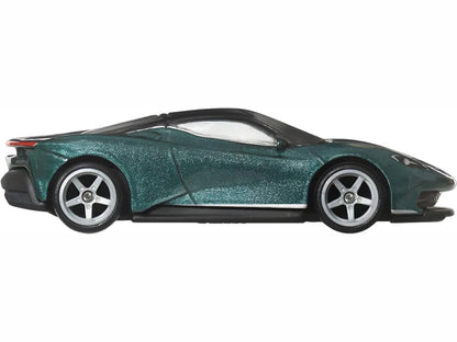 Hot Wheels Automobili Pininfarina Battista Green Metallic with Black Top "Euro Speed" Series Diecast Model Car by <h2>Automobili Wheels</h2> <p>High-quality perfect for collectors and enthusiasts. Fea