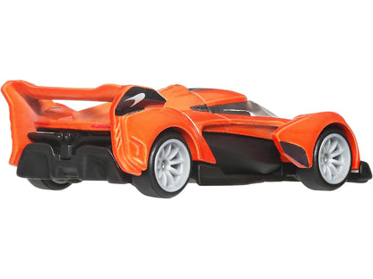 Hot Wheels McLaren Solus GT Orange Metallic "Euro Speed" Series Diecast Model Car by <h2>McLaren Wheels</h2> <p>High-quality perfect for collectors and enthusiasts. Features detailed interior exterior