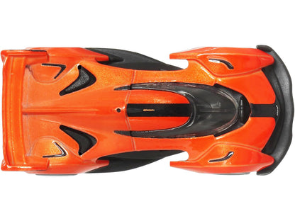 Hot Wheels McLaren Solus GT Orange Metallic "Euro Speed" Series Diecast Model Car by <h2>McLaren Wheels</h2> <p>High-quality perfect for collectors and enthusiasts. Features detailed interior exterior