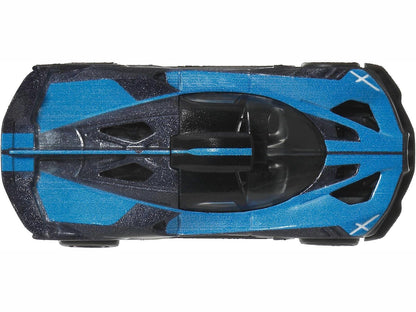 Hot Wheels Bugatti Bolide Blue and Dark Metallic "Euro Speed" Series Diecast Model Car by <h2>Bugatti Wheels</h2> <p>High-quality perfect for collectors enthusiasts. Features detailed interior exterio
