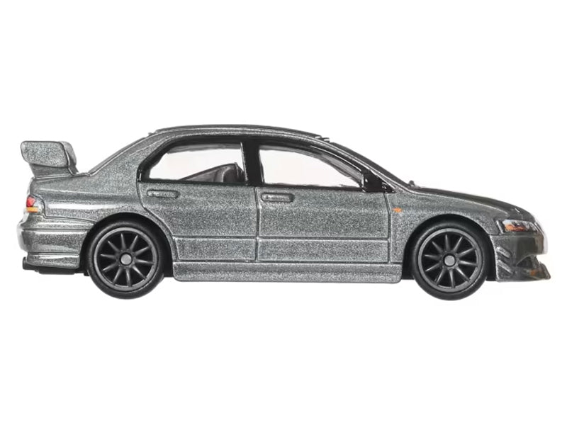 Hot Wheels Mitsubishi Lancer Evolution IX Gray Metallic "Ronin Run II" Series Diecast Model Car by <h2>Mitsubishi Wheels</h2> <p>High-quality perfect for collectors and enthusiasts. Features detailed