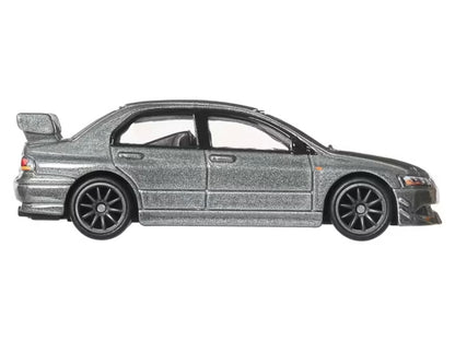 Hot Wheels Mitsubishi Lancer Evolution IX Gray Metallic "Ronin Run II" Series Diecast Model Car by <h2>Mitsubishi Wheels</h2> <p>High-quality perfect for collectors and enthusiasts. Features detailed