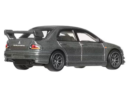 Hot Wheels Mitsubishi Lancer Evolution IX Gray Metallic "Ronin Run II" Series Diecast Model Car by <h2>Mitsubishi Wheels</h2> <p>High-quality perfect for collectors and enthusiasts. Features detailed