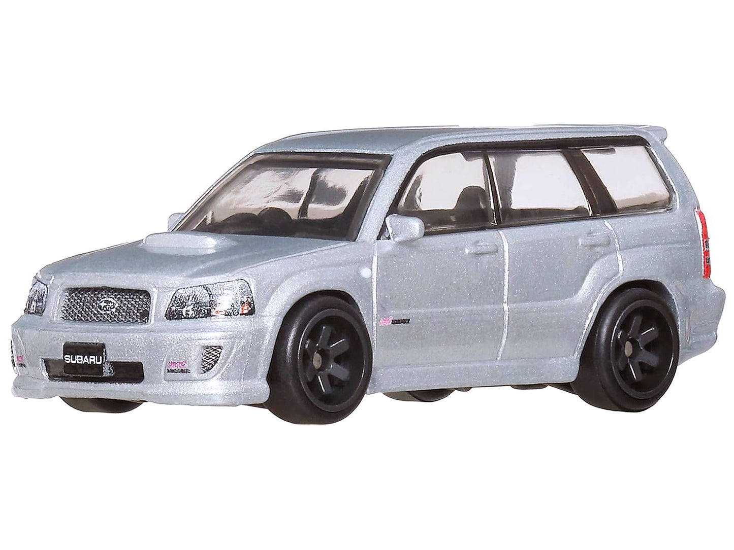 Hot Wheels Subaru Forester STI Silver Metallic "Fast Wagons" Series Diecast Model Car by <h2>Subaru Wheels</h2> <p>High-quality perfect for collectors and enthusiasts. Features detailed interior exter