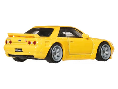 Hot Wheels Nissan Skyline GT-R (R32) Pandem RHD (Right Hand Drive) Yellow "Ronin Run II" Series Diecast Model Car by <h2>Nissan Wheels</h2> <p>High-quality perfect for collectors and enthusiasts. Feat