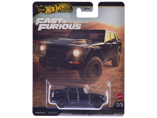 Lamborghini LM002 Black "Fast & Furious" (2009) Movie "Fast & Furious" Series T&y Diecast Model Car by Hot Wheels