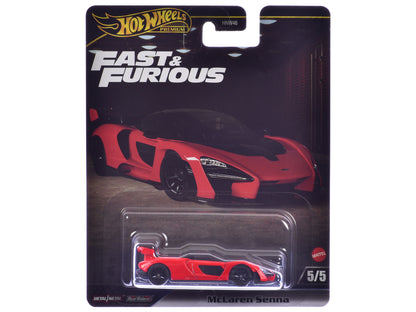 Hot Wheels McLaren Senna Red "Fast X" (2023) Movie & Furious" Series Diecast Model Car by <h2>McLaren Wheels</h2> <p>High-quality perfect for collectors and enthusiasts. Features detailed interior ext