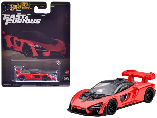 McLaren Senna Red "Fast X" (2023) Movie "Fast & Furious" Series T&y Diecast Model Car by Hot Wheels