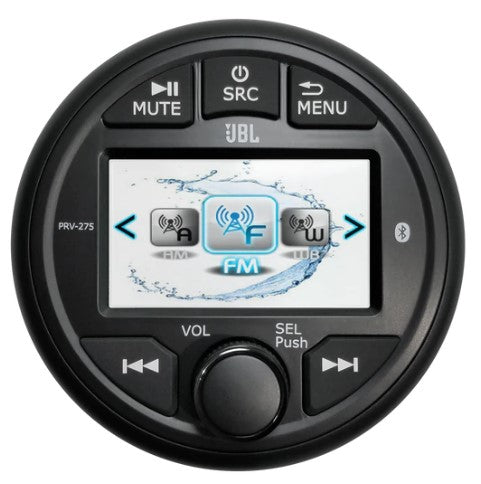 JBL PRV275 AM/FM/BT Wtron 4X45 Watt Stereo/Bluetooth