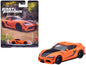 Hot Wheels 2021 Toyota GR Supra Orange and Black "F9" (2021) Movie "Fast & Furious" Series Diecast Model Car by <h2>2021 Wheels</h2> <p>High-quality perfect for collectors enthusiasts. Features detail