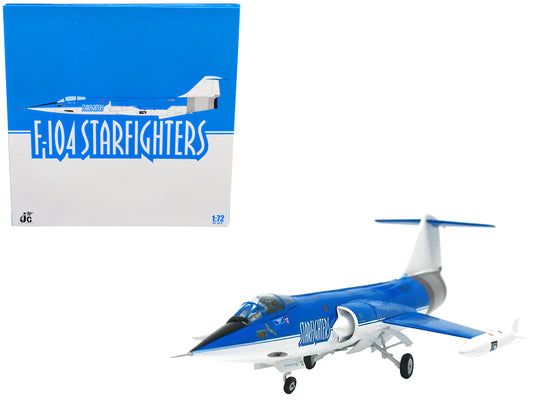 Lockheed F-104S Starfighter Aircraft "Starfighters Aerospace Aerobatics Team" (2012) 1/72 T&y Diecast Model by JC Wings