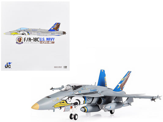F/A-18C U.S. Navy Hornet Fighter Aircraft "VFA-82 Marauders" Limited Edition to 600 pieces Worldwide 1/72 T&y Diecast Model by JC Wings