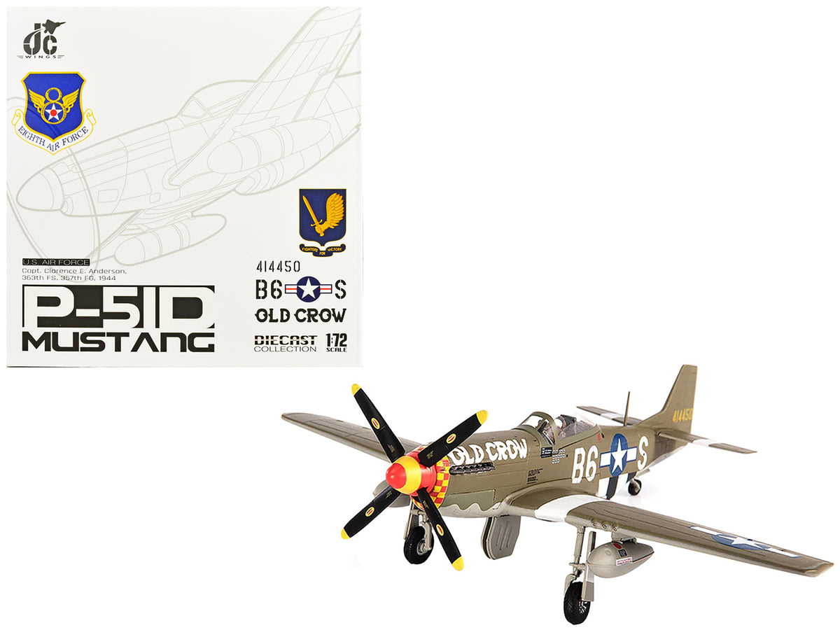 North American P-51D Mustang Fighter Aircraft United States Air Force 1/72