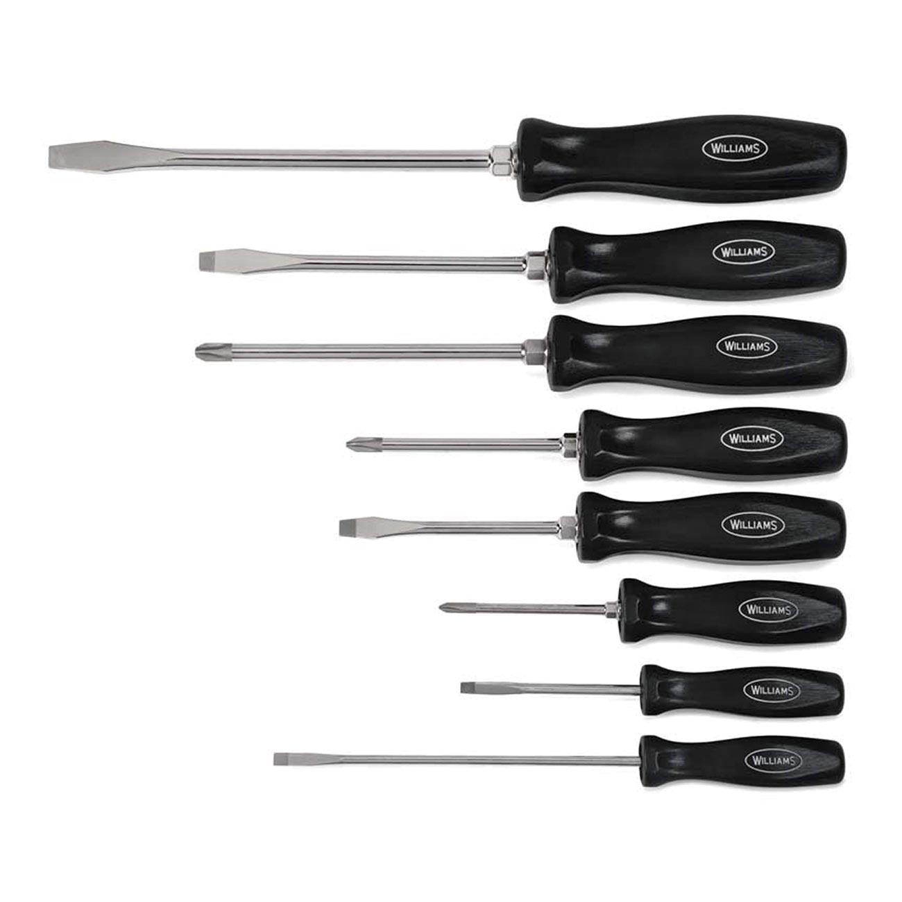 Williams Endurogrip™ Mixed Screwdriver Set (8 Piece)