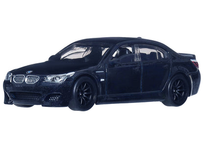 2010 BMW M5 Dark Blue Metallic "Fast & Furious 6" (2013) Movie "Fast & Furious" Series Diecast Model Car by Hot Wheels
