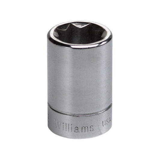 Williams 3/8â€³ Shallow Socket 3/8â€³ Drive 8 Point