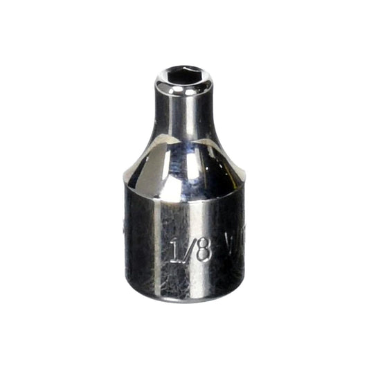 Williams 1/8" Shallow Socket 1/4â€³ Drive 6 Point