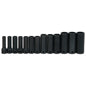 Williams Supertorque 3/8″ Drive Deep Metric Socket Set on Clip Rail 6-Point (13 Piece)
