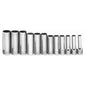 Williams Metric 3/8" Drive DEEP SUPERTORQUEâ„¢ Socket Set â€“ 6 Point (12 Piece)