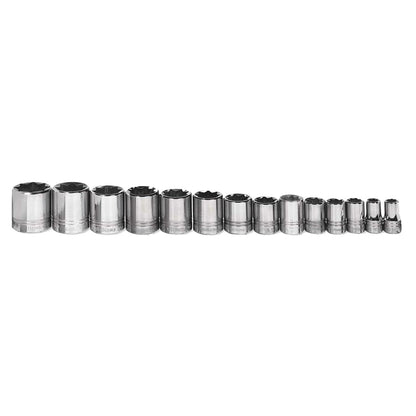 Williams 1/2″ Drive Shallow SAE Socket Set on Clip Rail