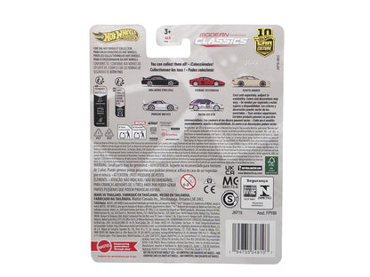Porsche 993 GT2 Gray Metallic "Modern Classics" Series Diecast Model Car by Hot Wheels