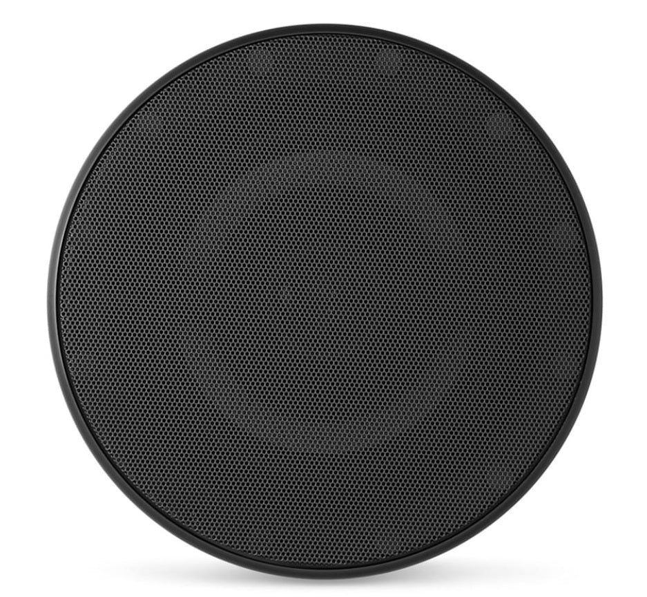 JL Audio M6 7.7in Coaxial Wtron Speakers Black LUXe Grille Single Speaker