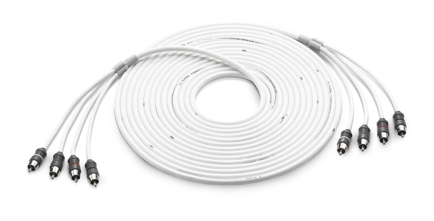 JL Audio 25 ft Wtron 4 Channel Audio Interconnect Cable