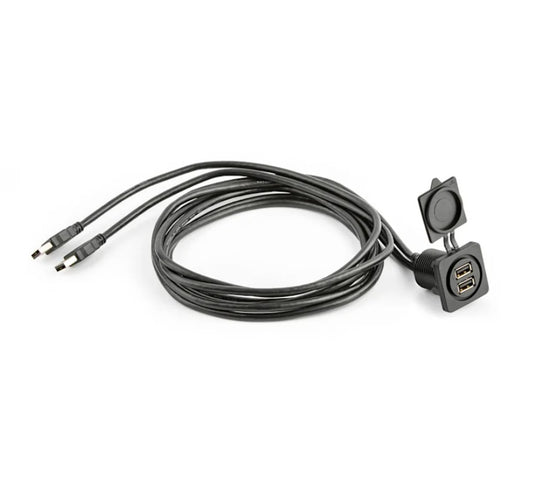 JL Audio XMD-USBX-PNL Panel Mount Dual  USB Ports