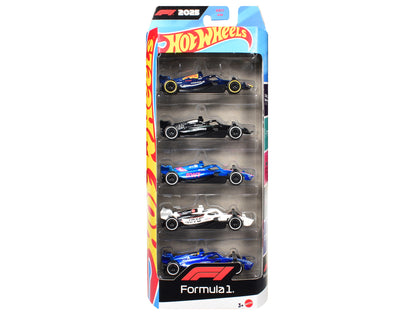 2025 Formula 1 World Championship 5 piece Set T&y Diecast Model Cars by Hot Wheels